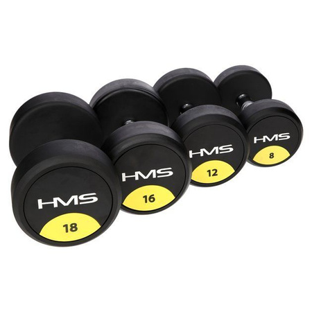 Hantla 3 kg gumowana Pro HG HMS