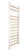 Drabinka gimnastyczna Leon 250 x 80 cm biała + drążek + blat