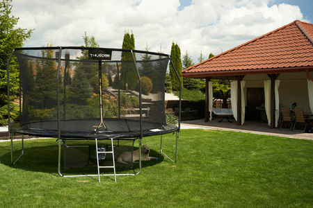 Trampolina ogrodowa z siatką wewnętrzną 10FT Thunder 