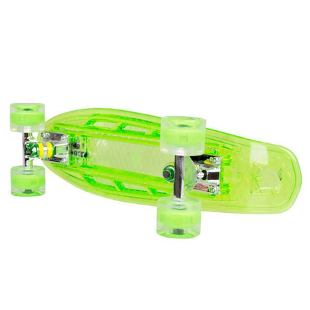 Świecąca deskorolka FISZKA penny board WORKER Lumy 200 22"