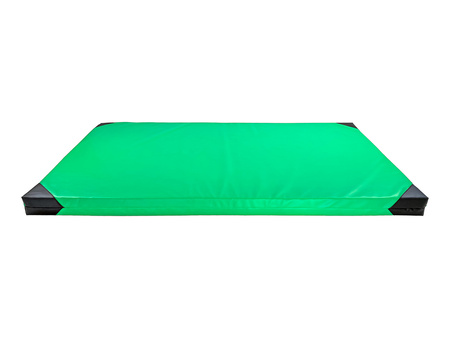 Materac gimnastyczny UNDERFIT 200 x 120 x 10 cm miękki zielony