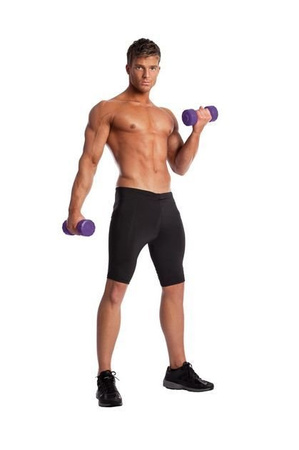 Hantle powlekane BW 102 (2 x 2 kg) Body Sculpture