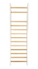 Drabinka gimnastyczna Leon 240 x 80 cm biała + drążek + blat