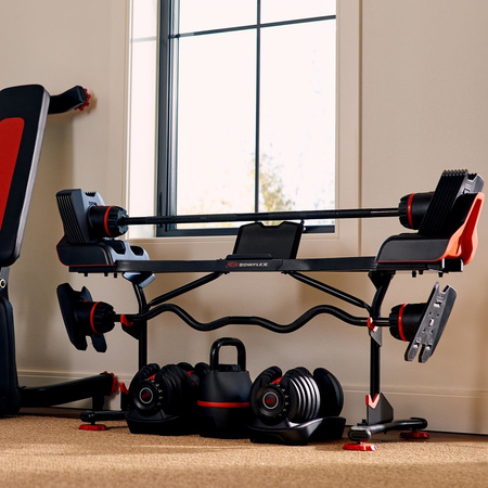 Stojak na zestaw sztang regulowanych Bowflex
