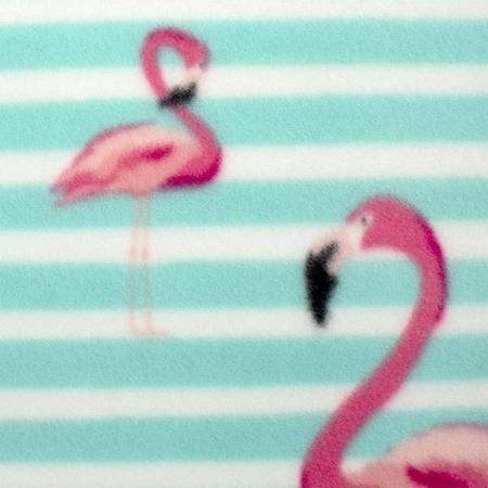 Koc piknikowy 200 x 200 cm Pasy i Flamingi Nils Camp 