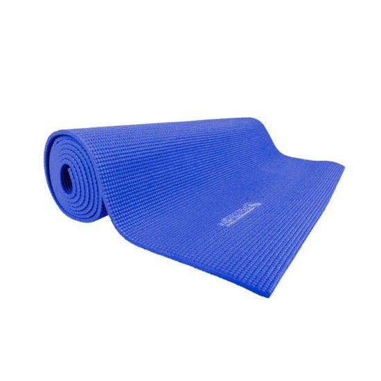 Niebieska mata do jogi Insportline PVC 173 x 60 x 0.5 cm