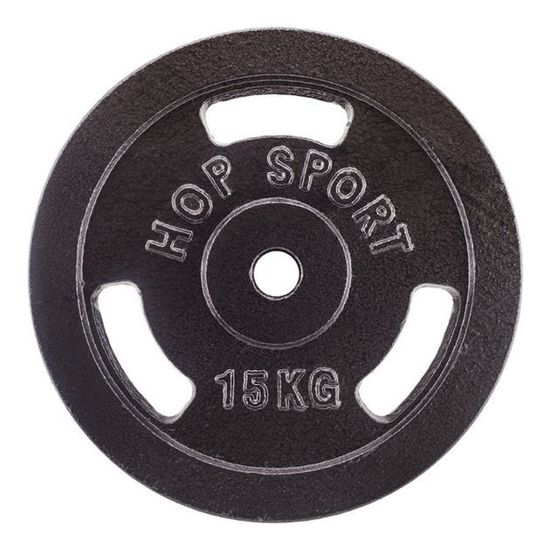Obciążenie żeliwne 15kg (31 mm) Hop-Sport